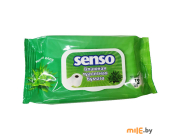 Влажная туалетная бумага Senso с алоэ и молочной кислотой (72 шт)