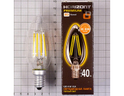 Лампа светодиодная HORIZONT 4 Вт 3000 К