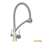 Смеситель для кухни с гибким изливом и подводкой питьевой воды Wisent W4855-19-9
