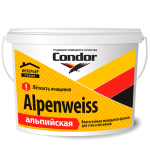 Краска ВД Alpenweiss белая 15 кг
