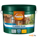 Антисептик Pinotex Classic Plus 3 в 1 (5727949) 9 л сосна