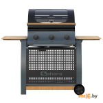 Газовый гриль Sahara S350 3B BBQ Smokey Teal
