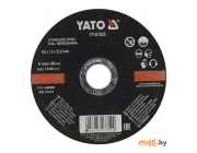 Круг отрезной по нержавеющей стали Yato (YT-61025) 125x22,23x1 мм