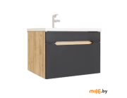 Тумба ТЕЯ ВК20 Т50.P-1  Д.крафт/Шаде маренго с умывальником ФОСТЕР 500