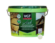 Лак VGT пропиточный с антисептиком 2,2 кг (белый)