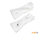 Перчатки хозяйственные You'll love белые с фламинго M (74977)