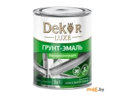 Грунт-эмаль Dekor Sprint 3 в 1 быстросохнущая желтая 0,9 кг