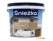 Краска Sniezka экстра фасадная 5 л (7,18 кг)