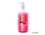 Жидкое крем-мыло для мытья рук GraSS Milana 1 л (спелая черешня)