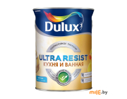 Краска под колеровку Dulux Ultra Resist кухня и ванная 0,9 л