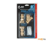 Комплект монтажный КМ-15 AV Engineering (AVE175-15B) синий