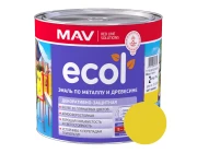 Эмаль Ecol ПФ-115 лимонная 2 кг