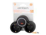 Блок мультирозеточный Zenitech 16A 2X2P+E (191910)