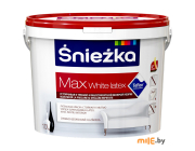 Краска латексная Sniezka Max 10 л (белый)