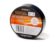 Изолента ПВХ 18*20м STARTUL PROFI ST9046-1 черная