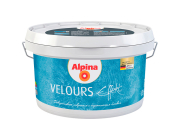 Декоративное покрытие водно-дисперсионная Alpina Velours Effekt 1,25 л (прозрачный)