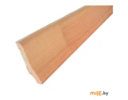 Плинтус напольный гладкий евро 60x12x2500 мм (хвоя)