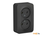 Розетка Schneider Electric Blanca BLNRA000216 (антрацит)