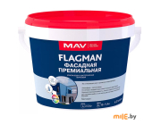 Краска под колеровку Flagman фасадная 3 л (3,7 кг)