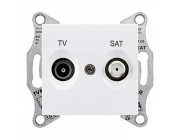 Розетка TV/SAT Schneider Electric Sedna SDN3401621 белый