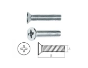 Винт с потайной головкой Starfi М4 (SMZ1-46826-25) 20 мм 25 шт.