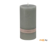 Свеча-столбик Home&Styling Collection цвет светло-серый (420007110)