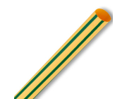 Трубка термоусаживаемая GTI-3000 6/2 м, желто-зеленая