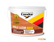 Лак ВД-АК защитно-декоративный Holz Lazur Aqua белый 9 кг