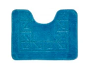 Коврик Banyolin U-type (60х50 см, цвет: темно-голубой)