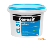 Гидроизоляционная мастика Ceresit CL51 15 кг