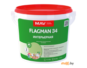 Краска Flagman 34 интерьерная 11 л (14 кг)