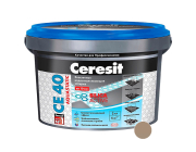 Фуга Ceresit CE 40 темно-серый (12) 2 кг