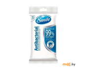 Влажные салфетки Smile Antibacterial с D-пантенолом (15 шт)