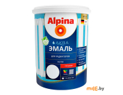 Эмаль акриловая Alpina АКВА Для радиаторов 0,9 л / 1,08 кг