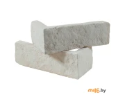 Угловой элемент гипсовый Stone Mill Кирпич Старый (У600) белый