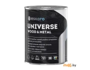 Эмаль Eskaro Universe Wood&Metal Light grey 0,9 л