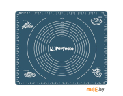 Коврик для теста Perfecto Linea с мерными делениями Bluestone (23-504003) 50x40 см