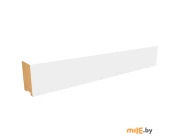 Интерьерная рейка МДФ Stella Ривьера Белая 40x30x2700 мм