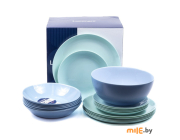 Набор посуды Luminarc Diwali turquoise/blue (P4359) 19 шт.