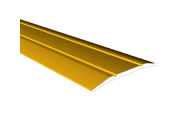 Порог алюминиевый 3329-02Т КТМ 1800 x 25 (золотой)