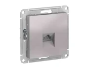 Розетка Schneider Electric AtlasDesign ATN000383 RJ45 категория 5e (алюминий)