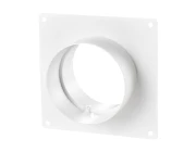 Соединитель Vents с пластиной настенной d150 (353)