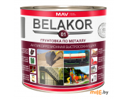 Грунтовка антикоррозионная быстросохнущая Belakor (красно-коричневый) 1 л