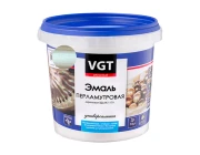 Эмаль VGT ВД-АК-1179 перламутровая Серебристо-белая 1 кг
