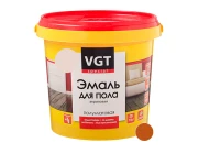 Эмаль VGT ВД-АК-1179 для пола Профи полуматовая 1 кг (желто-коричневый)