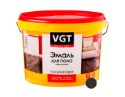 Эмаль VGT ВД-АК-1179 для пола Профи полуматовая 2,5 кг (венге)