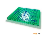 Сотовый поликарбонат Kinplast Eco-plast (зеленый) 2100x6000