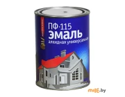 Эмаль Эконом ПФ-115 алкидная универсальная ярко-голубая 0,8 кг