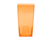 Горшок для цветов Prosperplast DURS125P-CPR1 (прозрачно-оранжевый)