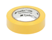 Лента изоляционная желтая Temflex 1300 15мм*10м